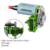WOAEIUOS 050 50T Brushed Motor with Transparent Acrylic Aluminum Alloy Transmission Gearbox for 1/24 RC Crawler SCX24 AX24 Upgrade(Green) view 4