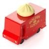 CANDYCAR Wooden Food Truck Collection - Dumpling Van, Premium Handcrafted Beech Wood Toy Car view 1
