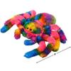 8" Rainbow Splatter Spider view 2