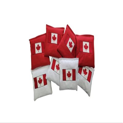 Canadian Flag Bag Full Size Regulation Cornhole Bags