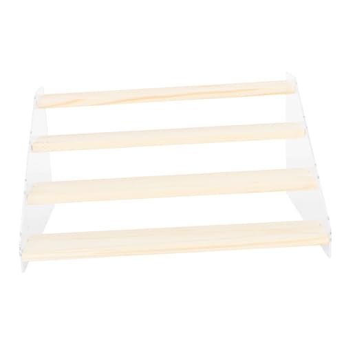Gatuida Transparent Doll Rack Display Stand for Figurines Decorative Organizer for Collectibles and Models Sturdy and Easy to Use