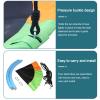 40 Inch Saucer Tree Swing Set, 660 Lb Weight Capacity Outdoor Flying Swing with Adjustable Ropes for Playground and Backyard view 4