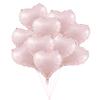 10PCs 18inch love balloons Baby Pink Heart Shape Balloons Helium Birthday Party Decorations for Girls Brithday Party, Baby Shower,Valentines Day, Princess Party (Baby Pink) view 1