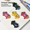 HILAZA 16Pcs Skateboard Erasers for Kids, 3D Cute Novelty Erasers Fun Pencil Erasers for School Classroom Rewards Party Favors view 2