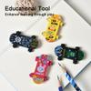 HILAZA 16Pcs Skateboard Erasers for Kids, 3D Cute Novelty Erasers Fun Pencil Erasers for School Classroom Rewards Party Favors view 3