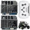 POLYNX 12 Volt JR1922RXS High Power Control Box Kit for Power Wheels Connection Kit Upgrade,2.4G Bluetooth Remote Control Controller Box Kit for Kid's Ride on Toys Car Replacement Parts view 1