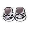 18" American Doll Shoes-Oxford Saddle Shoe in Black & White or Navy & White (Black & White) view 1
