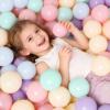 GOGOSO Ball Pits Balls Toddlers 50 100 200 500 Plastics Shape Ball Non-Phthalate Non-BPA Non-Toxic 2.2-Inch Crush Proof Play Balls, 2.15inches,6Colors,50pcs Balls view 4