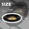 GeRRiT Roulette Sets 10-Inch Plastic Russian Roulette Macau Roulette 37 Number Single 0 Turntable Gaming Props for Game Night Party Games view 2