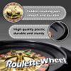 GeRRiT Roulette Sets 10-Inch Plastic Russian Roulette Macau Roulette 37 Number Single 0 Turntable Gaming Props for Game Night Party Games view 3