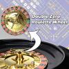 GeRRiT Roulette Sets 10-Inch Plastic Russian Roulette Macau Roulette 37 Number Single 0 Turntable Gaming Props for Game Night Party Games view 4