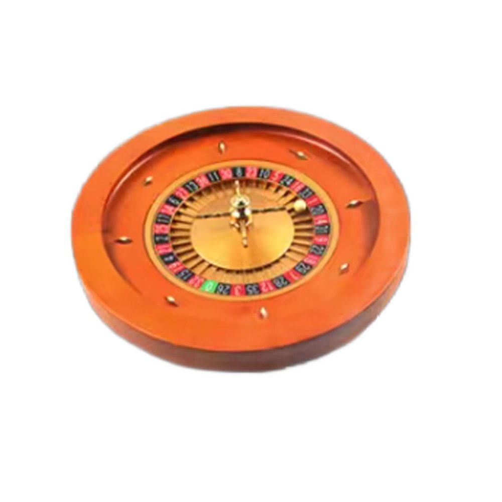 GeRRiT Roulette Sets 20in Professional Roulette Wheel Game Set Wooden Casino Grade Roulette Shots Roulette for Night Home Game or Professional Use Party Games