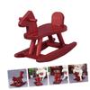Vaguelly Mini Toy Red Miniature Decor for Boy Girl for Dollhouse Scenes and Photography Props Safe and Charming Educational view 3