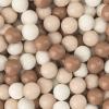 GOGOSO Ball Pit Balls for Toddlers Phthalate-Free BPA-Free Non-Toxic Crush Proof Soft Plastic Play Balls Baby Kids Shape Tent Pool Playhouse Playpen Party Decor,Coffee Brown Beige,50PCS view 1