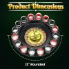 GeRRiT Roulette Sets 29cm Russian Drinking Roulette Game Creative Entertainment Roulette Props Bar Supplies Ktv Entertainment Toy Party Party Games, Black view 2