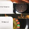 GeRRiT Roulette Sets 18in Black Deluxe Roulette Wheel Set Precision Bearings with Single Zero Layout Roulette Roulette Games for Game Night Party Games view 4