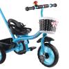 Kids Tricycle with P rent Push H ndle, Lightweight B by B l nce Bike Tricycle for Children, P rent Stee Push H ndle, Toddler Trike(Blue) view 3
