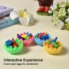 HILAZA Dinosaur Erasers with 12 Pieces Dinosaur Eggs for Kids, Mini Cute Dino Erasers Bulk for School Classroom Rewards Easter Gifts Easter Basket Stuffers Fillers view 2