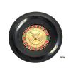 GeRRiT Roulette Sets 10 Inches Plastic Russian Roulette Macau Roulette 37 Number Single 0 Turntable Gaming Props Perfect for Family Game Night Party Games, Plastic/Black view 1