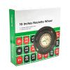 GeRRiT Roulette Sets 10 Inches Plastic Russian Roulette Macau Roulette 37 Number Single 0 Turntable Gaming Props Perfect for Family Game Night Party Games, Plastic/Black view 4