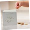 Abaodam Stainless Steel Counting Piggy Bank for Adults Digital Savings Bank Coin Storage Jar view 4