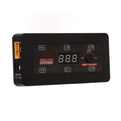LiPo LiHV Battery Charger, Efficient UP S6 1S Charger Black Micro MX MCPX USB Port Portable for Aircraft Model