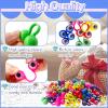 100PCS Eye Finger Puppets,Wiggly Eyeball Finger Puppet Eye On Rings,Eyes Monster Finger Googly Eye Rings for Kids Party Favors,Classroom Rewards,Christmas,Birthday Gift,6 Colors view 3
