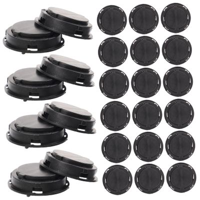 Abaodam 50pcs Piggy Bank Plug Kit Money Saving Box Accessories Plastic Bottom Plugs for Piggy Bank Sealing