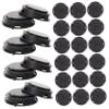 Abaodam 50pcs Piggy Bank Plug Kit Money Saving Box Accessories Plastic Bottom Plugs for Piggy Bank Sealing view 1
