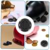 Abaodam 50pcs Piggy Bank Plug Kit Money Saving Box Accessories Plastic Bottom Plugs for Piggy Bank Sealing view 2