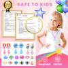 Little Girl Jewelry Rings Toys in Box, Adjustable Rings for Kids, 24 PCS Cute Costume Jewelry Princess Party Favors Birthday Easter Christmas Valentines Gifts for 3 4 5 6 7 8 9 Year Old Girls view 2