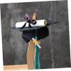 BESTonZON 25pcs Miniature Graduation Bear Doll Decor Certificate Scroll Models Lightweight Non-Woven Landscape Decoration for Party Celebrations and Souvenir Collectibles view 3