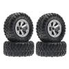 cvking RC Tires Compatible with LDRC for LD-P06 LD P06 for Unimog 1/12 RC Truck Car Accessories 72Mm 4Pcs RC Car Tire RC Car Upgrade Parts view 1