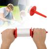 150M String Kite Spool Fly Tool Kite Reel Kite Line Kite Winder Kite Flying Gear Kite Flying Accessories Kite Supplies for Outdoor Beach Holiday Red view 4