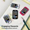 HILAZA 20 Mini Cool Phone Erasers for Kids, Fun Smart Phone Erasers for School, Classroom Supplies, Party Favors and Home Prizes view 4