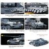 Ssccgym TK7.0 Remote Control Tank Germany GE Panzer IV RC Tanks Battle War Military Vehicle Simulation Smoke Emission Sound Effect Collection 1/16 Scale (Grey Upgrade RC Tank) view 3