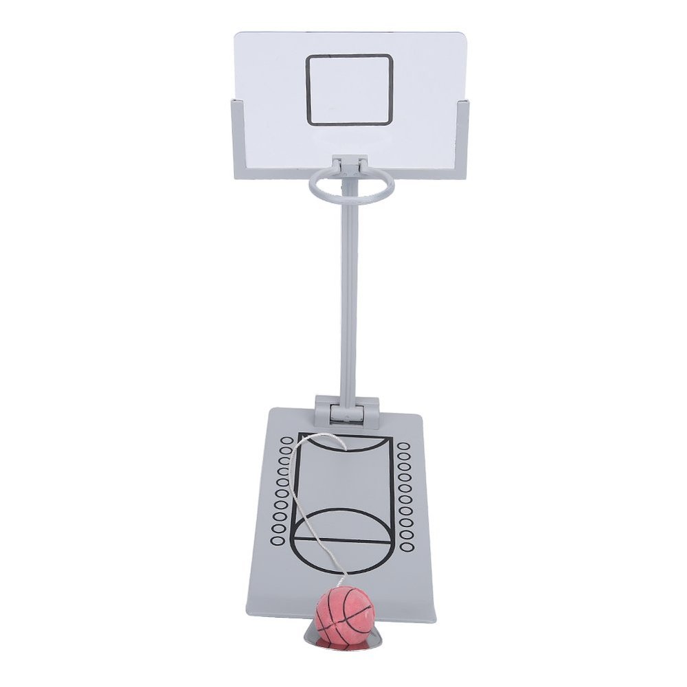 Alomejor Mini Basketball Hoop Set Fun Desktop Shooting Game Relax Toy Reduce Pressure for Office or Home
