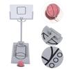 Alomejor Mini Basketball Hoop Set Fun Desktop Shooting Game Relax Toy Reduce Pressure for Office or Home view 2