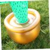 Alipis Inflatable Cactus Decor for Beach Parties Cactus Pool Float for Hawaiian Festivals Lightweight Material Creative Shape for Events and Decorations view 3