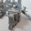 Industrial Terrain Set fits 40k and Kill Team. Wargaming Tabletop Scatter Terrain & Modular Scenery for 28mm and 32mm games. Towers, Walkways, Ladders, Stairs, Antennas, Pipes view 3