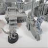 Industrial Terrain Set fits 40k and Kill Team. Wargaming Tabletop Scatter Terrain & Modular Scenery for 28mm and 32mm games. Towers, Walkways, Ladders, Stairs, Antennas, Pipes view 4