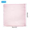 PATIKIL Dance Scarves, 12 Pcs Square Juggling Scarves 24 by 24 Inches for Play Magic Music Activity Juggling Dressing, Watermelon Red view 2