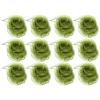 PATIKIL Dance Scarves, 12 Pcs Square Juggling Scarves 24 by 24 Inches for Play Magic Music Activity Juggling Dressing, Olive Color view 1