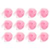 PATIKIL Dance Scarves, 12 Pcs Square Juggling Scarves 24 by 24 Inches for Play Magic Music Activity Juggling Dressing, Pink view 1