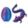 Fuisylr 3D Printed Dragon Easter Egg,Basket Essentials Stuffers,Prefilled Easter Egg Filled with Toy,Basket Stuffers.Fidget Toy for Kid boy view 2