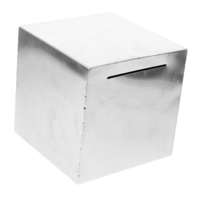Abaodam Stainless Steel Bank Unbreakable Piggy Bank for Boys and Girls and Adults Money Saving Jar Chic Design for Home Decoration Develops Savings Habits