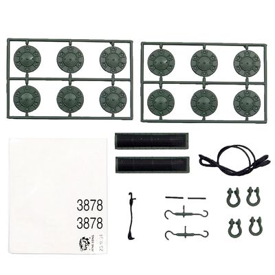 DIY Plastic Decoration Accessory Bag for HL Henglong 3878 1:16 RC Tank Russian KV-1 Spare Parts