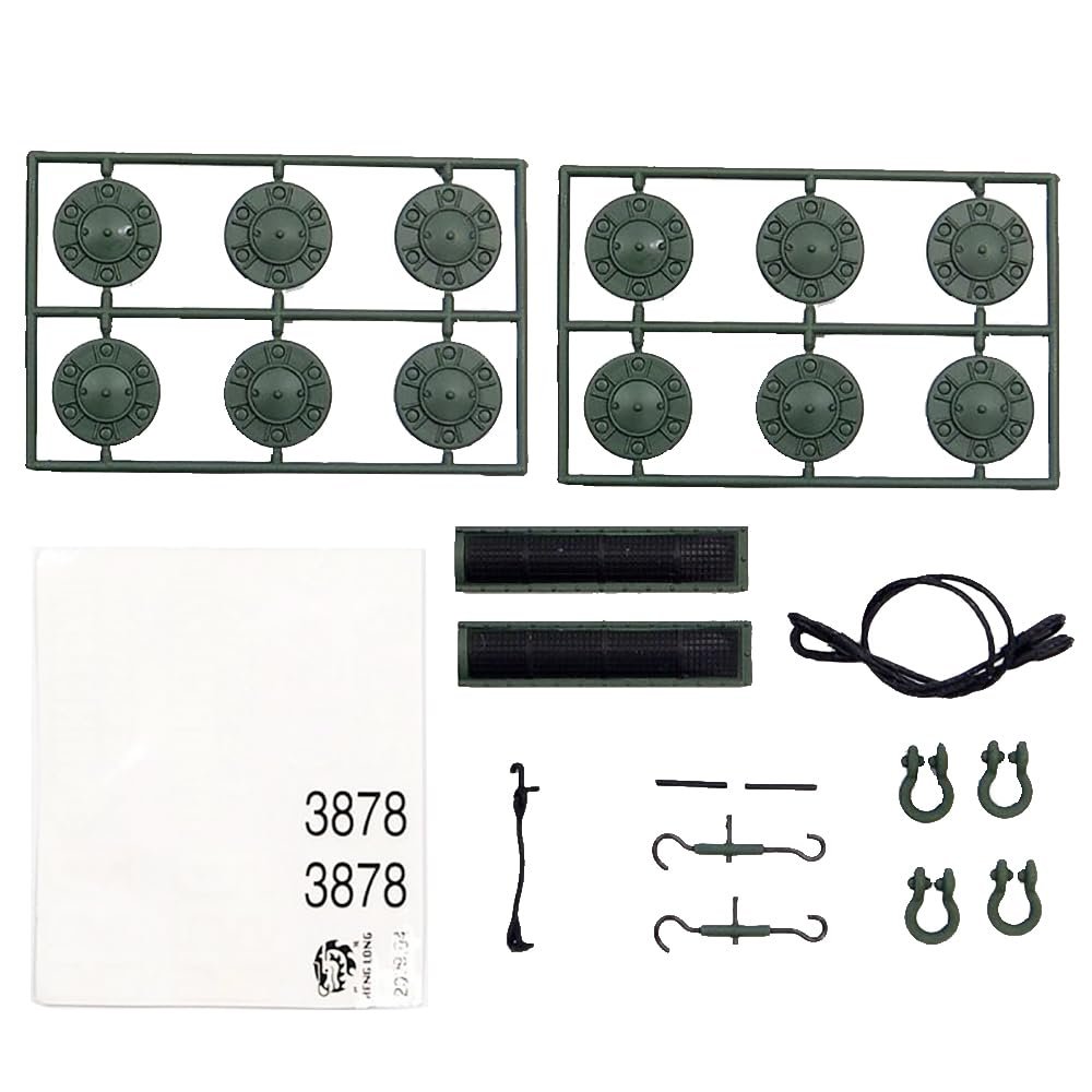 DIY Plastic Decoration Accessory Bag for HL Henglong 3878 1:16 RC Tank Russian KV-1 Spare Parts