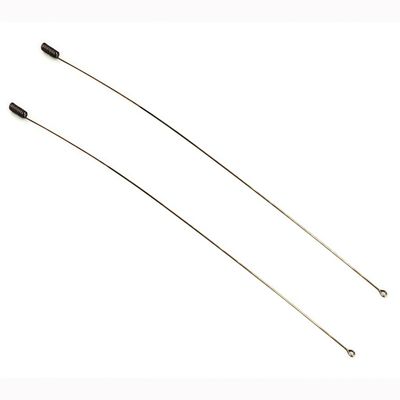 Received Antenna Spring Whip 2pcs Universal Spare Parts for 1/16 Heng Long RC Tank Model, 33cm 2pcs
