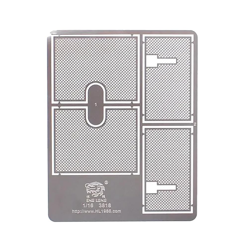 Metal Protective Mesh Screens Net for Henglong 3818 1/16 RC Tank German Tiger I Spare Parts